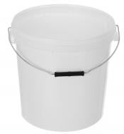 Відро ПЛАСТ-БОКС Bis 20 л без кришки біле